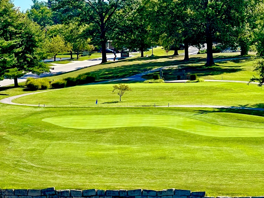 Golf course green